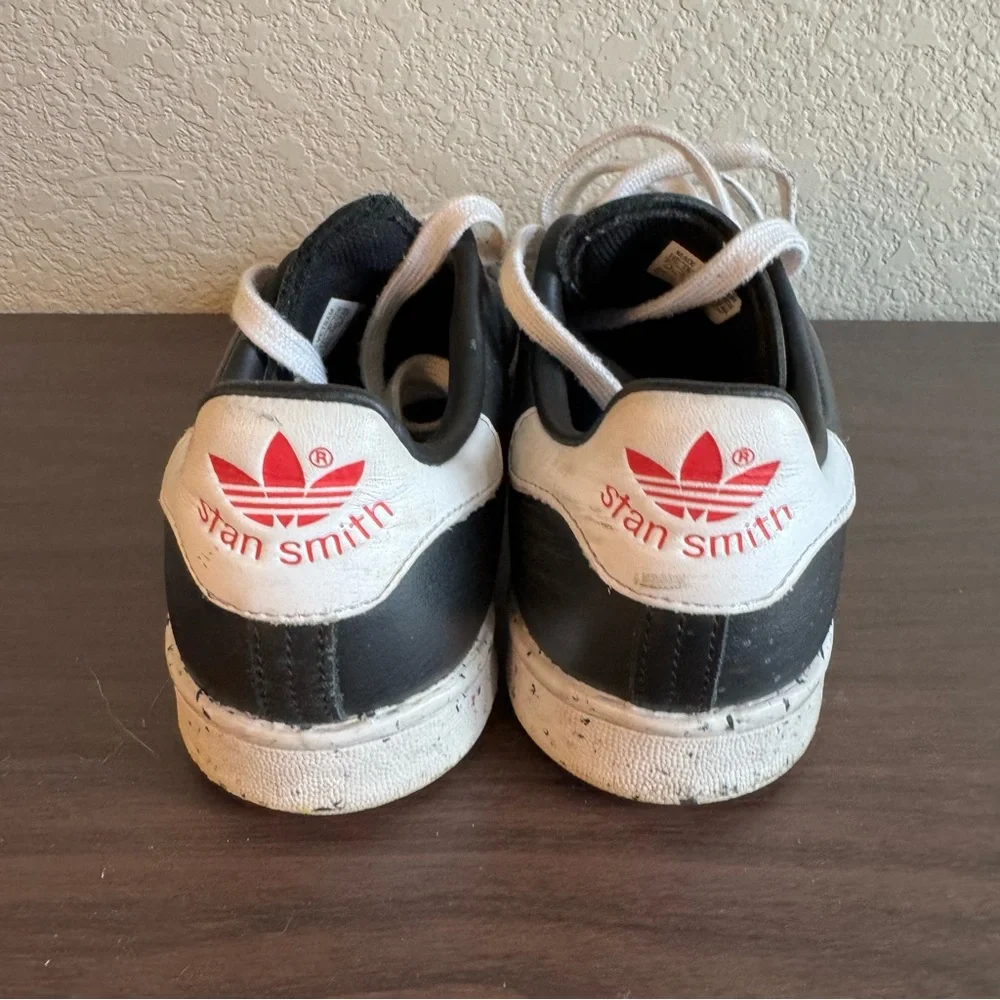 Adidas Stan Smith Black Leather‎ Sneakers Casual Shoes